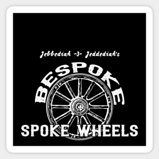 J&J's Bespoke Spoke Wheels - White Sticker